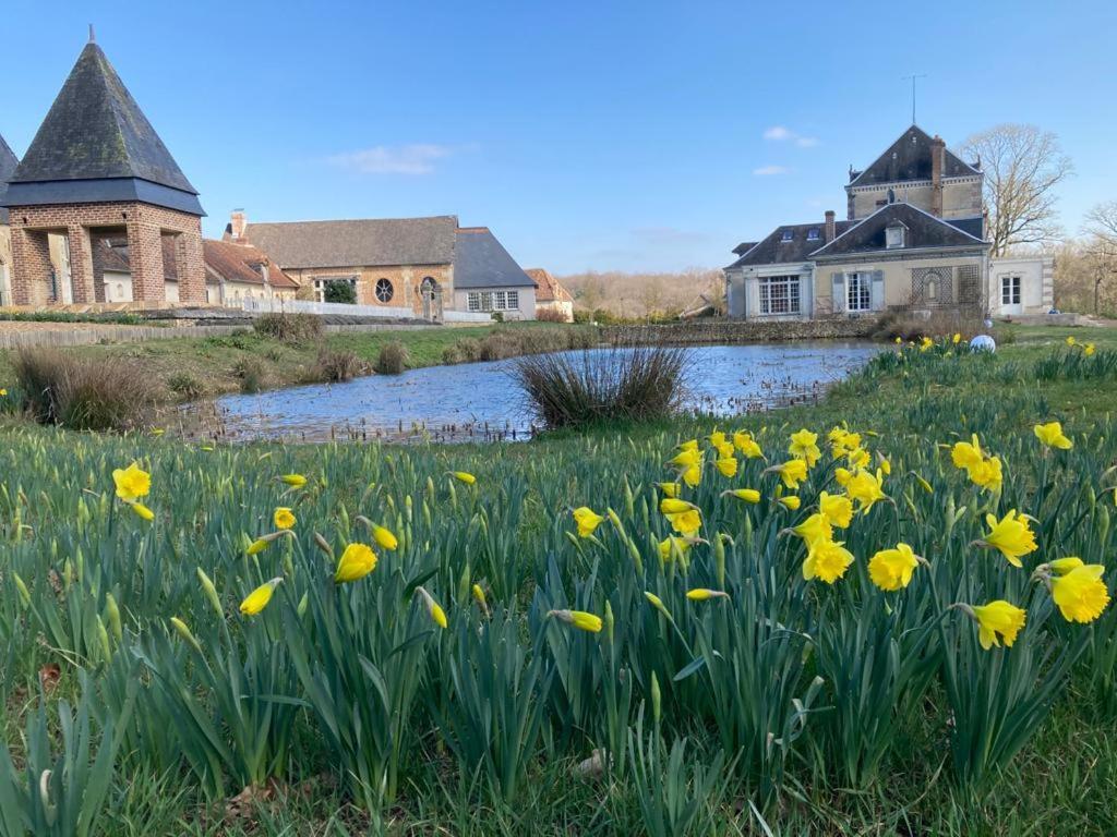Domaine De La Vaudouriere Villa Lunay Bagian luar foto