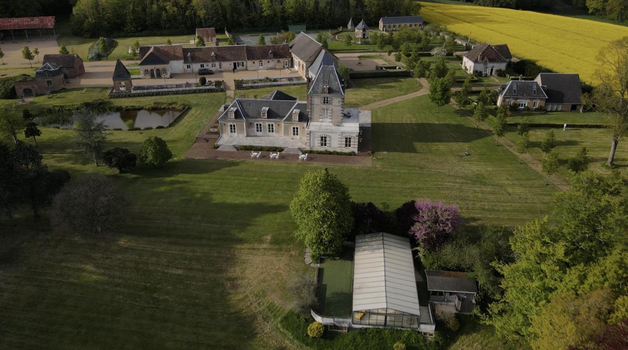 Domaine De La Vaudouriere Villa Lunay Bagian luar foto