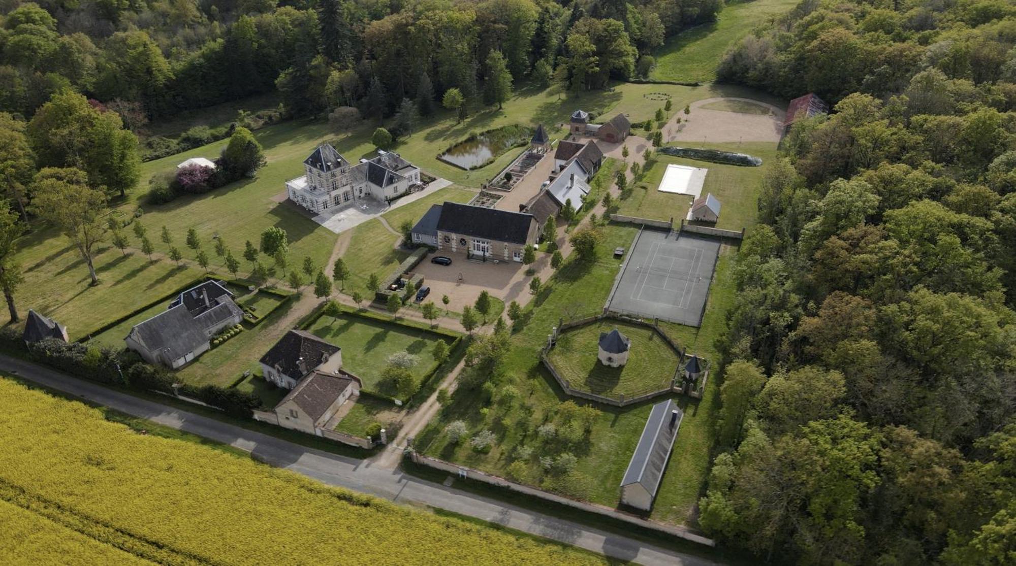 Domaine De La Vaudouriere Villa Lunay Bagian luar foto