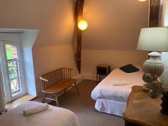 Domaine De La Vaudouriere Villa Lunay Ruang foto
