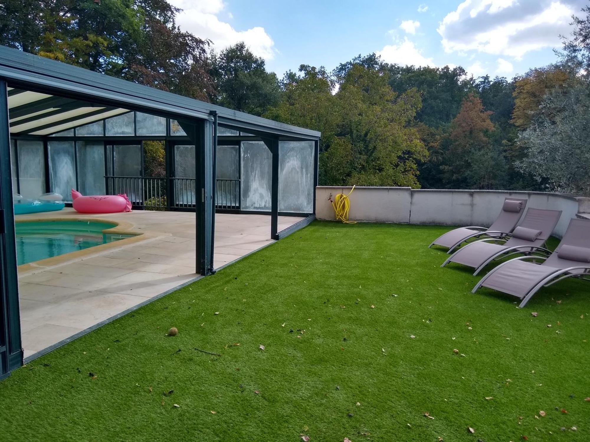 Domaine De La Vaudouriere Villa Lunay Ruang foto