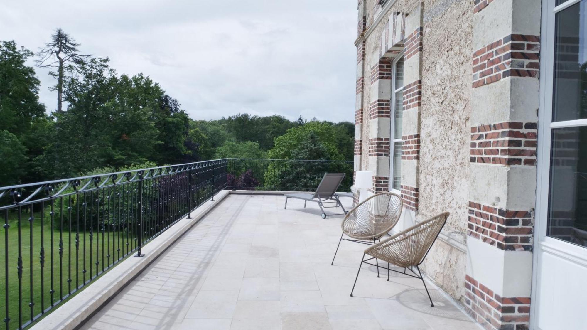 Domaine De La Vaudouriere Villa Lunay Ruang foto